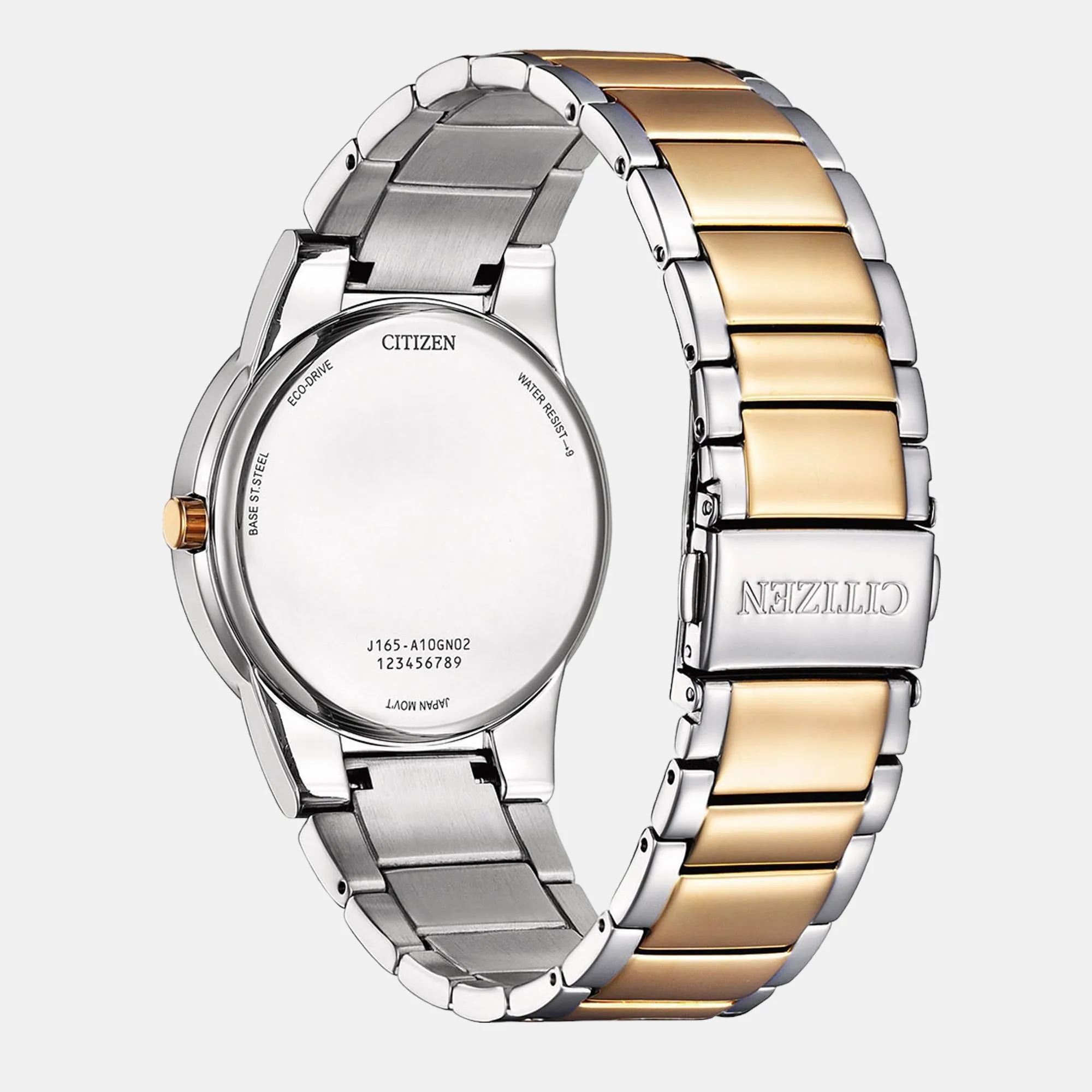 Men's Analog Stainless Steel Eco-Drive Watch AU1064-85L