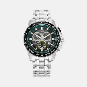 Men's Black Stainless Steel Chronograph Watch BL5578-51E