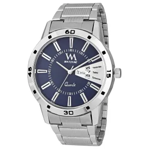 Men's Stylish Blue Metal Analog Watches