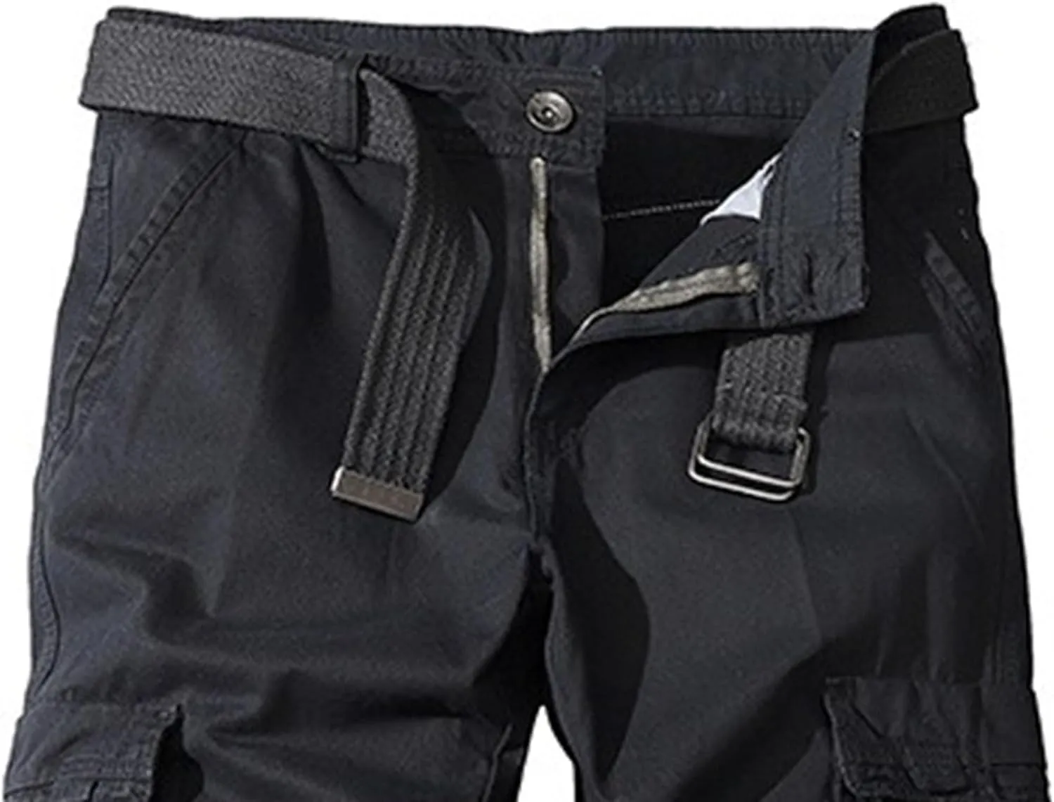 Men's Stylish Slim Fit Twill Pants Stretch Joggers Outdoor Pants Straight Leg Casual Tapered Trousers