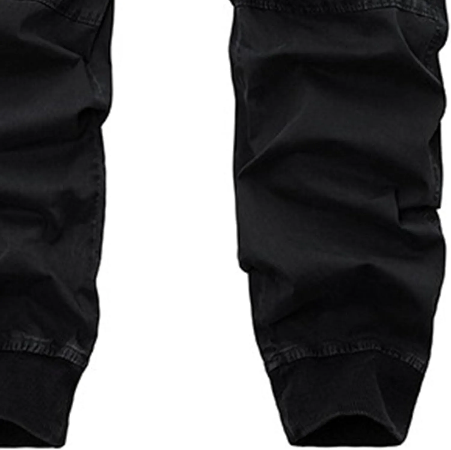 Men's Stylish Slim Fit Twill Pants Stretch Joggers Outdoor Pants Straight Leg Casual Tapered Trousers