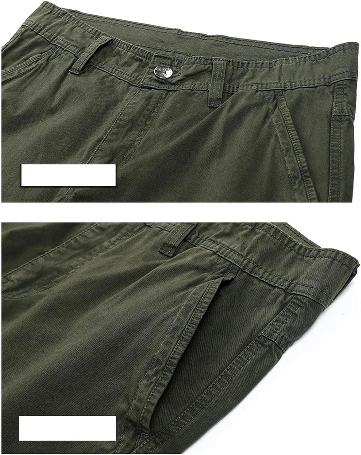 Men's Stylish Slim Fit Twill Pants Stretch Joggers Outdoor Pants Straight Leg Casual Tapered Trousers