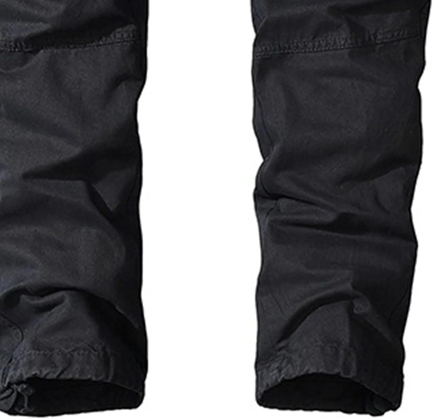 Men's Stylish Slim Fit Twill Pants Stretch Joggers Outdoor Pants Straight Leg Casual Tapered Trousers