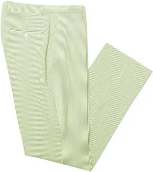Mens Suit Seersucker Pants Lightweight Summer Seersucker Sport Coat Pant Set Fit Suits Trousers for Men Beach Outfit