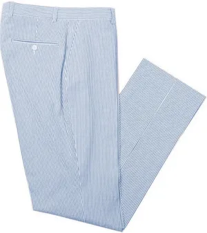 Mens Suit Seersucker Pants Lightweight Summer Seersucker Sport Coat Pant Set Fit Suits Trousers for Men Beach Outfit