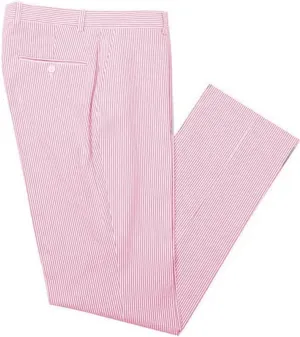Mens Suit Seersucker Pants Lightweight Summer Seersucker Sport Coat Pant Set Fit Suits Trousers for Men Beach Outfit