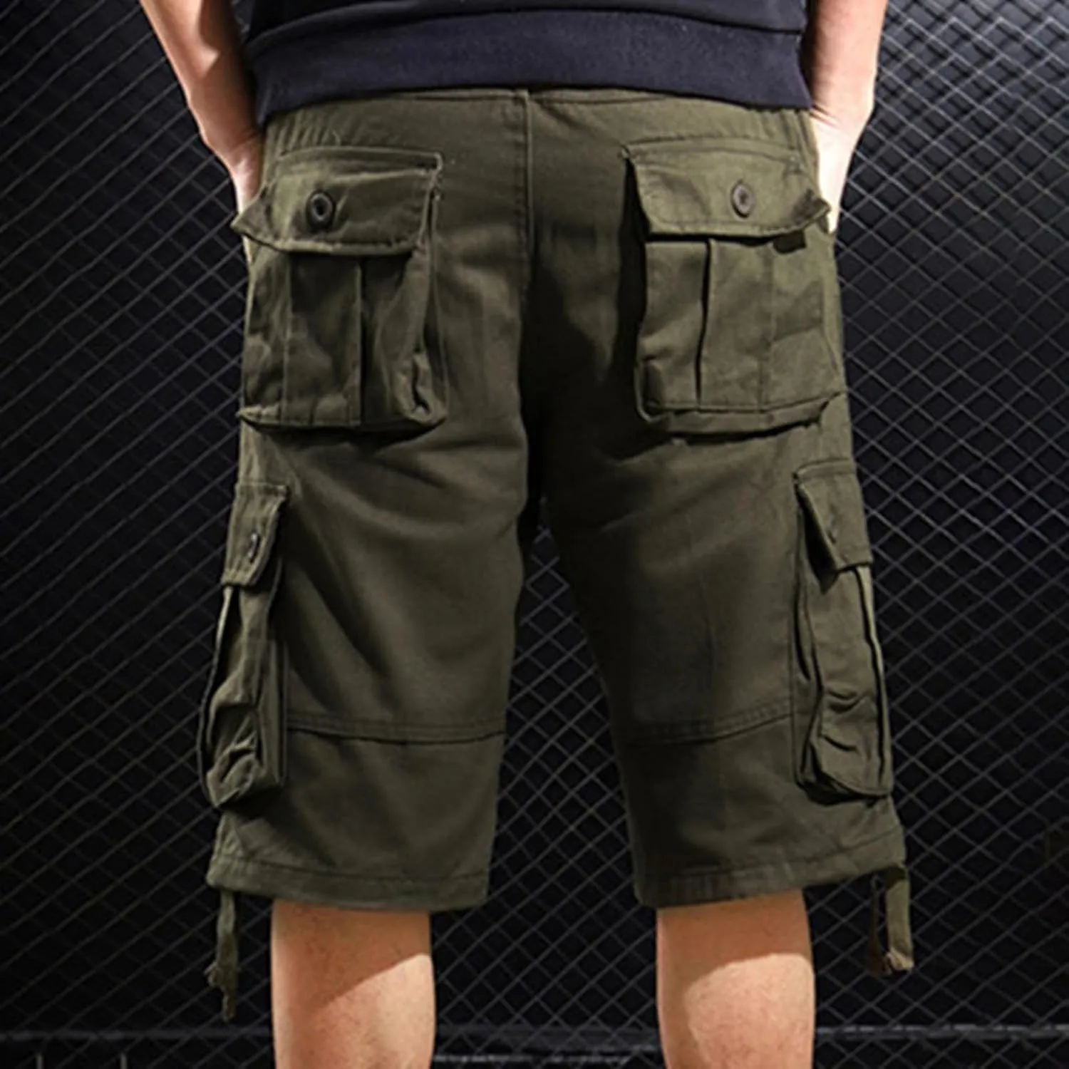 Mens Sweatpants with Pockets Hiking Plaid Work Bike Swim Public Riding Motorcycle Sport Regular Fit Casual Cargo