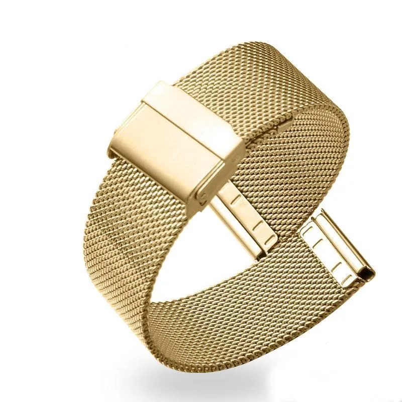 Milanese Stainless Steel Watch Straps compatible with 17mm Watches