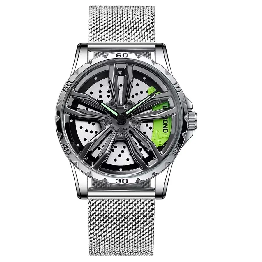 Modish Crystal Glass Mechanical Men's Watch