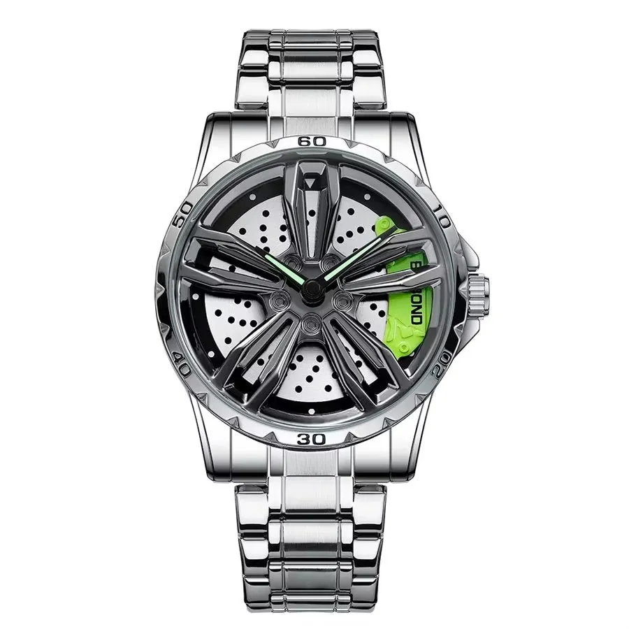 Modish Crystal Glass Mechanical Men's Watch