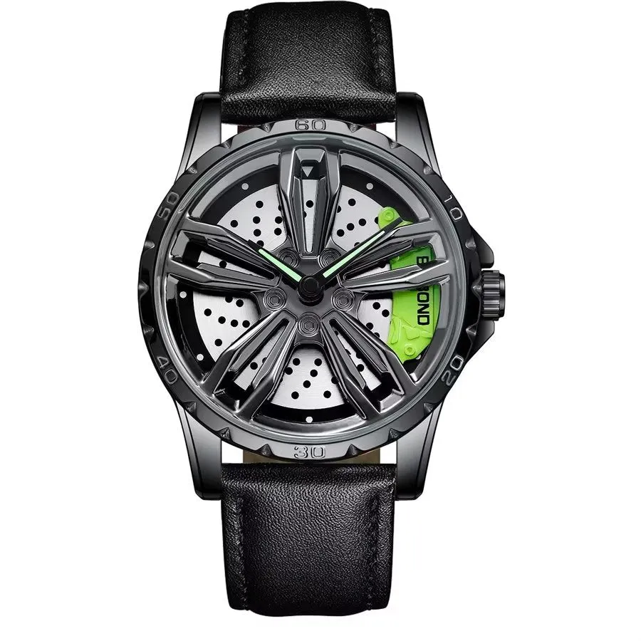 Modish Crystal Glass Mechanical Men's Watch