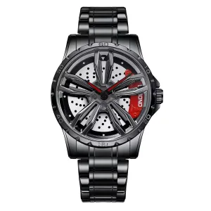 Modish Crystal Glass Mechanical Men's Watch