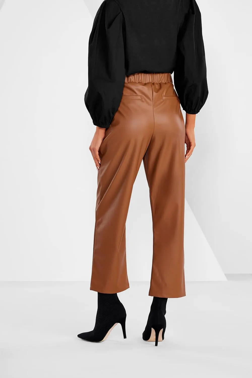Mud Pie Women's Ballard Leather Pant