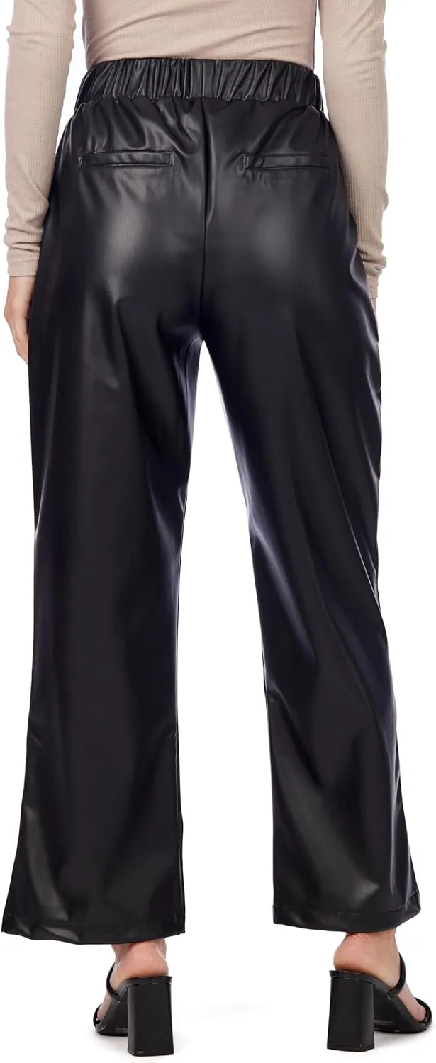 Mud Pie Women's Ballard Leather Pant
