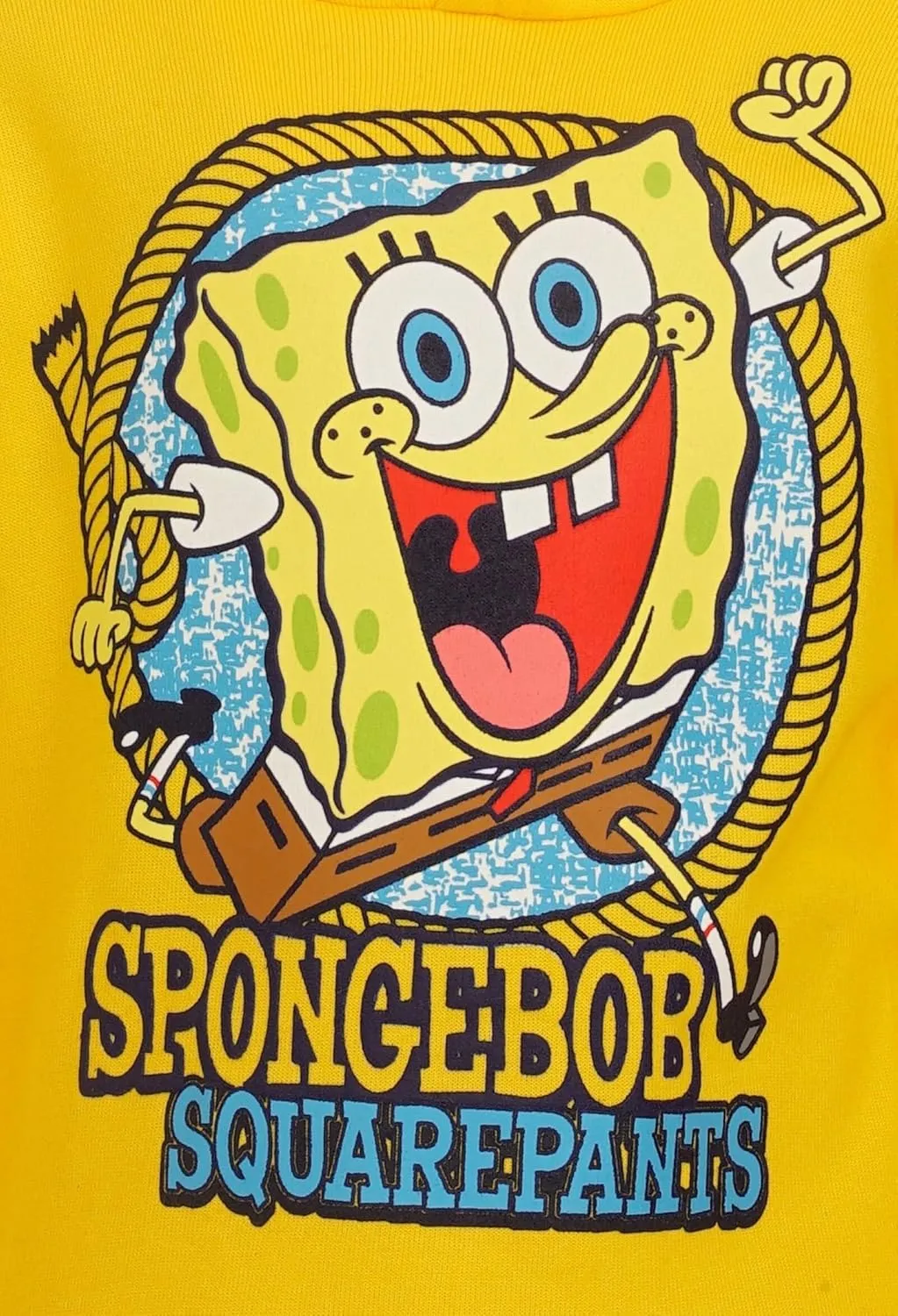 Nickelodeon SpongeBob SquarePants Fleece Pullover Hoodie and Jogger Pants Outfit Set Toddler to Big Kid