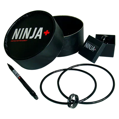 Ninja  Deluxe BLACK (Gimmicks & DVD) by Matthew Garrett - Trick