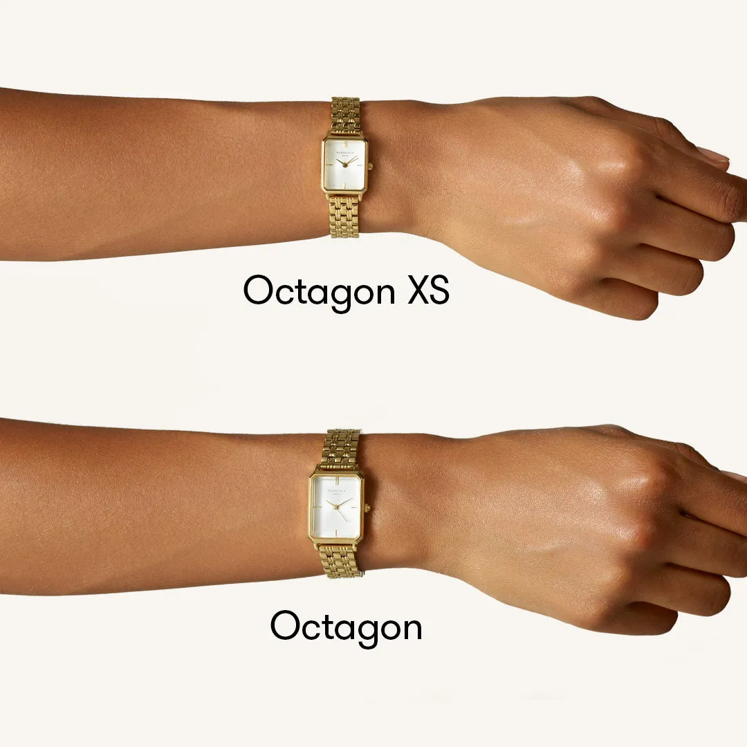 Octagon XS Duotone Gold - Engraved