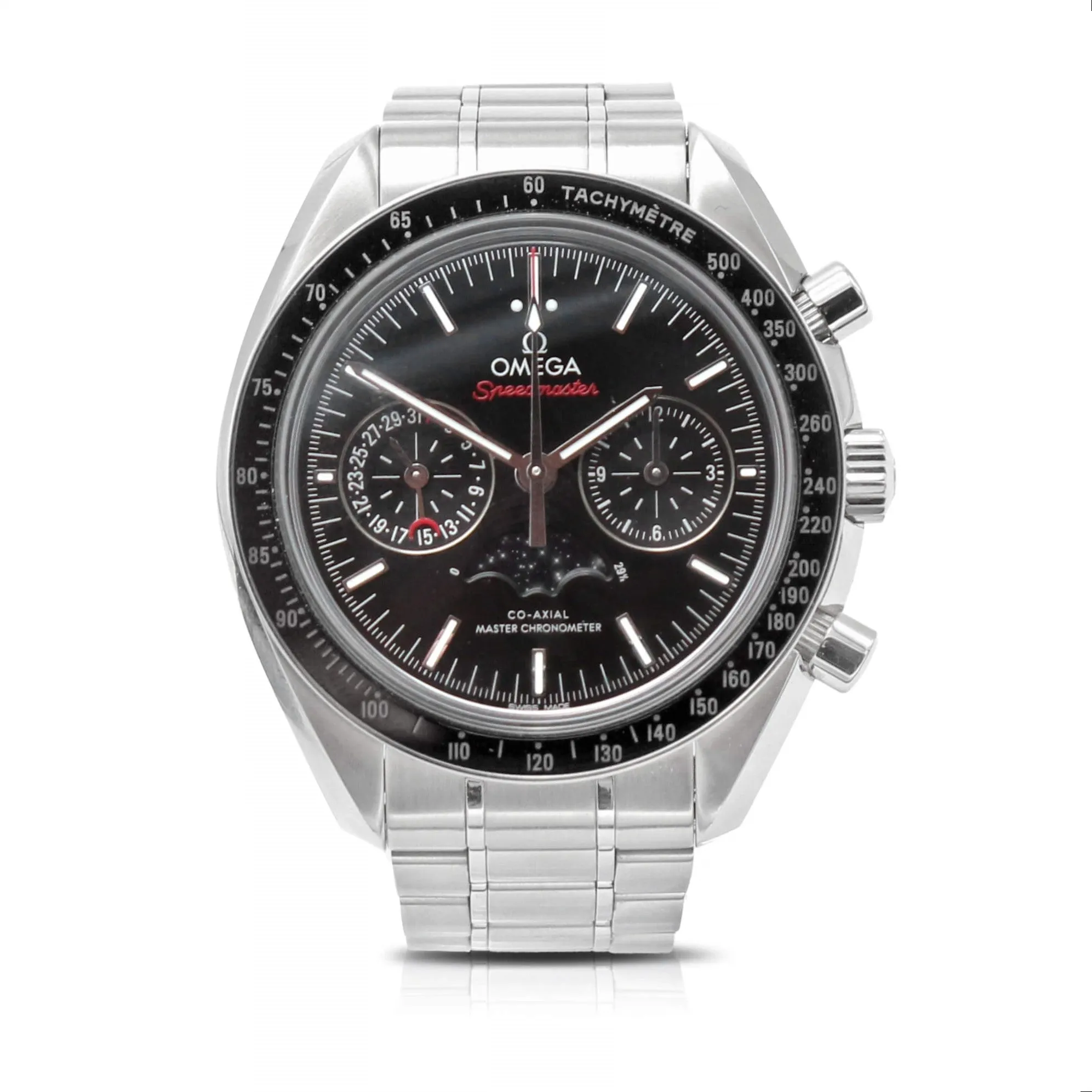 Omega Co‑Axial Master Chronometer Moonphase Chronograph 44mm Watch