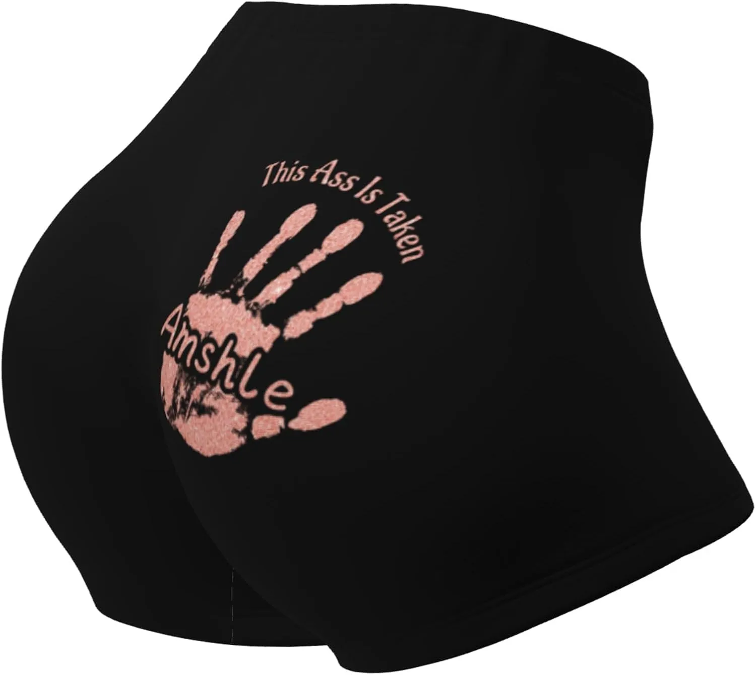 Personalized Hand This is Taken Legging for Women, Custom Name This Belongs to Funny Leggings Pants for Wife Naughty Gift