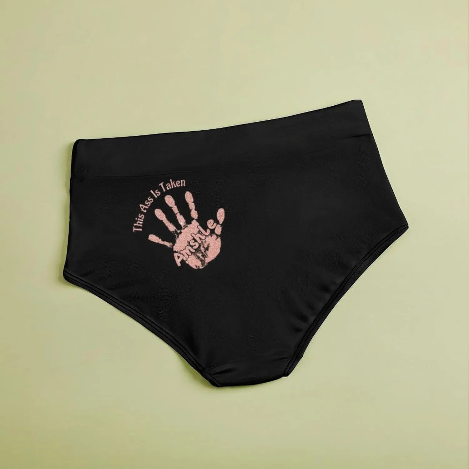 Personalized Hand This is Taken Legging for Women, Custom Name This Belongs to Funny Leggings Pants for Wife Naughty Gift