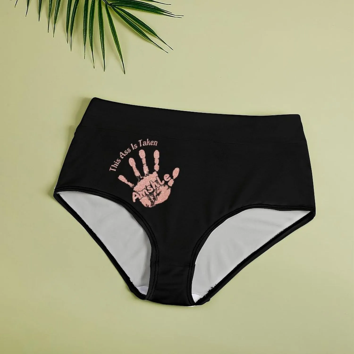 Personalized Hand This is Taken Legging for Women, Custom Name This Belongs to Funny Leggings Pants for Wife Naughty Gift