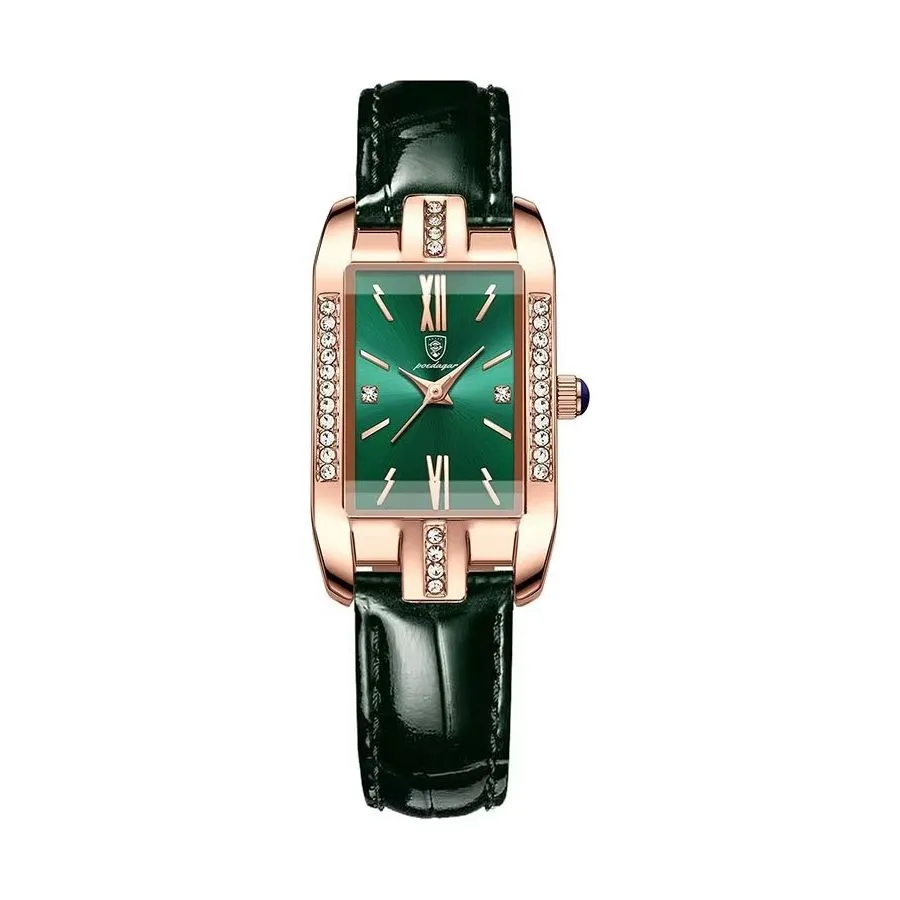 PetiteLuxe Slim Luminous Stainless Steel Quartz Watch