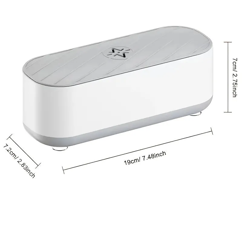 Portable BatteryPowered Ultrasonic Cleaner for Sparkling Jewelry  more