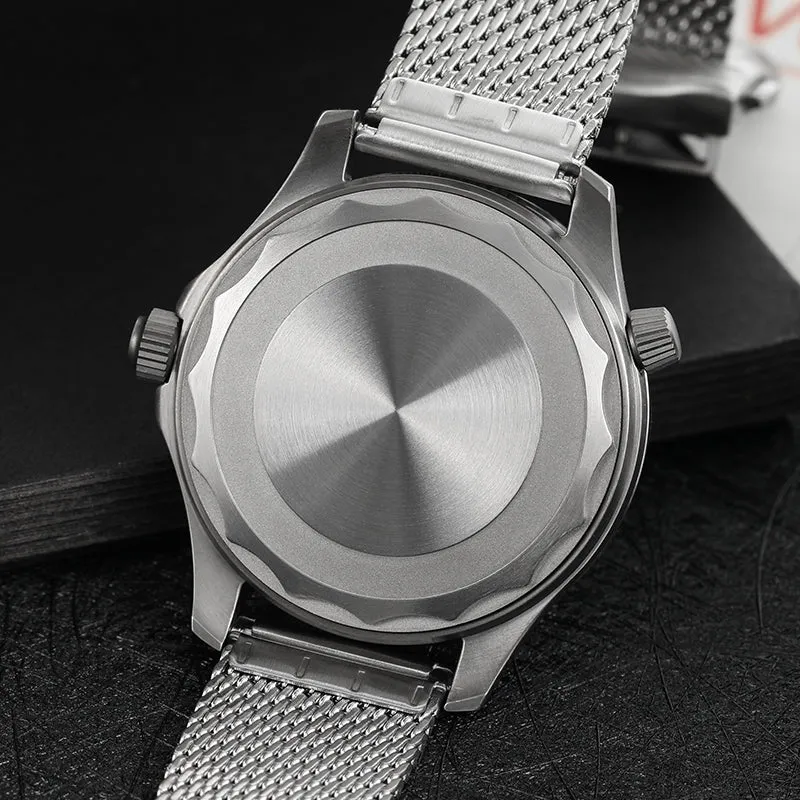 ★Pre-Owned★Watchdives WD007 Titanium NTTD Dive Watch