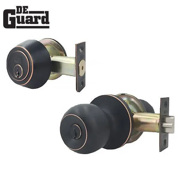 Premium Combo Lockset - Oil Rubbed Bronze - Entrance - Grade 3 - KW1