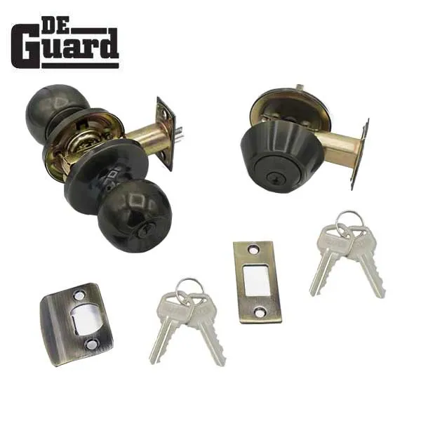 Premium Combo Lockset - Oil Rubbed Bronze - Entrance - Grade 3 - KW1