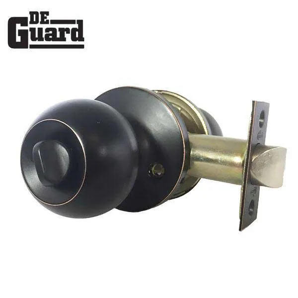 Premium Combo Lockset - Oil Rubbed Bronze - Entrance - Grade 3 - SC1