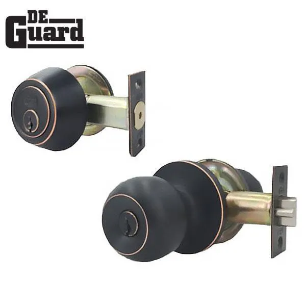 Premium Combo Lockset - Oil Rubbed Bronze - Entrance - Grade 3 - SC1