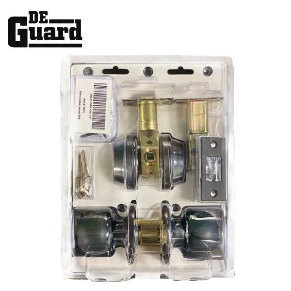 Premium Combo Lockset - Oil Rubbed Bronze - Entrance - Retail Packaging - KW1/SC1 - Grade 3