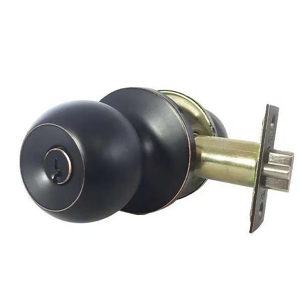Premium Knob Set - Oil Rubbed Bronze - Entrance - Grade 3 - ( SC1 / KW1 )