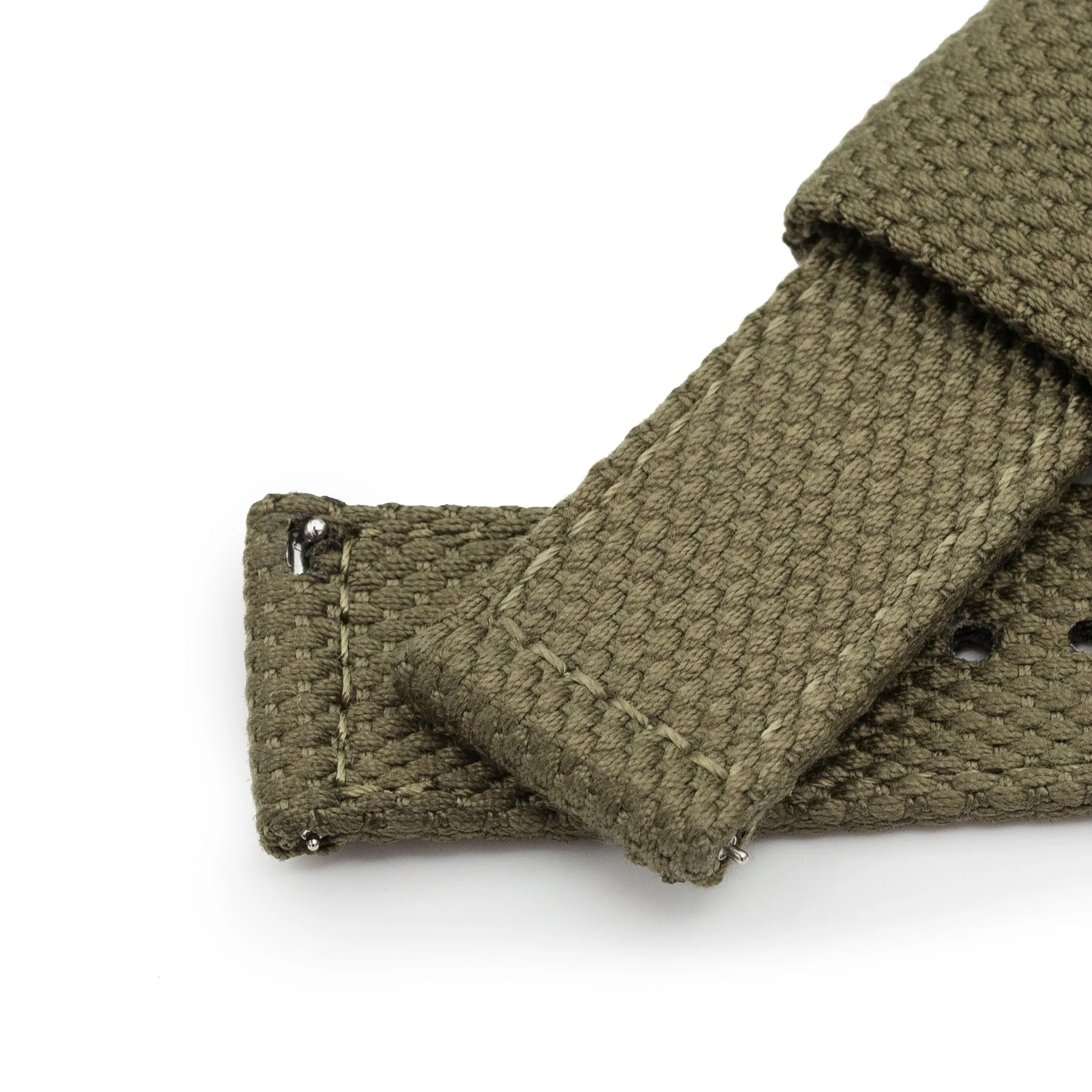 Q.R. 2-pcs Premium Nylon weaved, Military Green