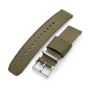 Q.R. 2-pcs Premium Nylon weaved, Military Green