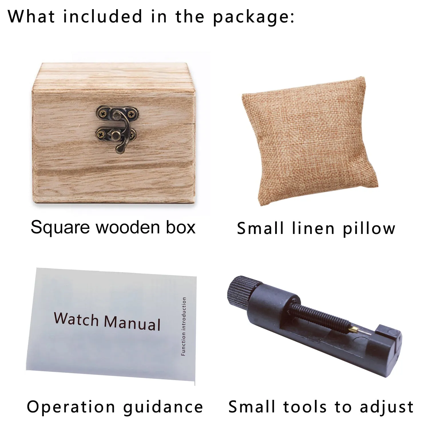 Rosa-Men Wood Watch Personalized Gift