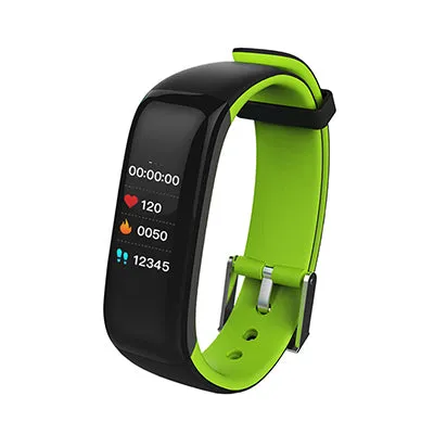 SCOMAS P1 Plus Color Display Heart Rate Monitor Blood Pressure Smart Watches Fitness Bracelet Activity Tracker Smart Wristband