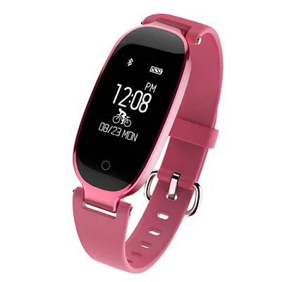 SCOMAS S3 Bluetooth Waterproof Smart Watch Fashion Women Ladies Heart Rate Monitor Fitness Tracker Smartwatch for Android IOS