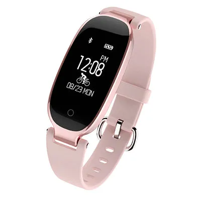 SCOMAS S3 Bluetooth Waterproof Smart Watch Fashion Women Ladies Heart Rate Monitor Fitness Tracker Smartwatch for Android IOS