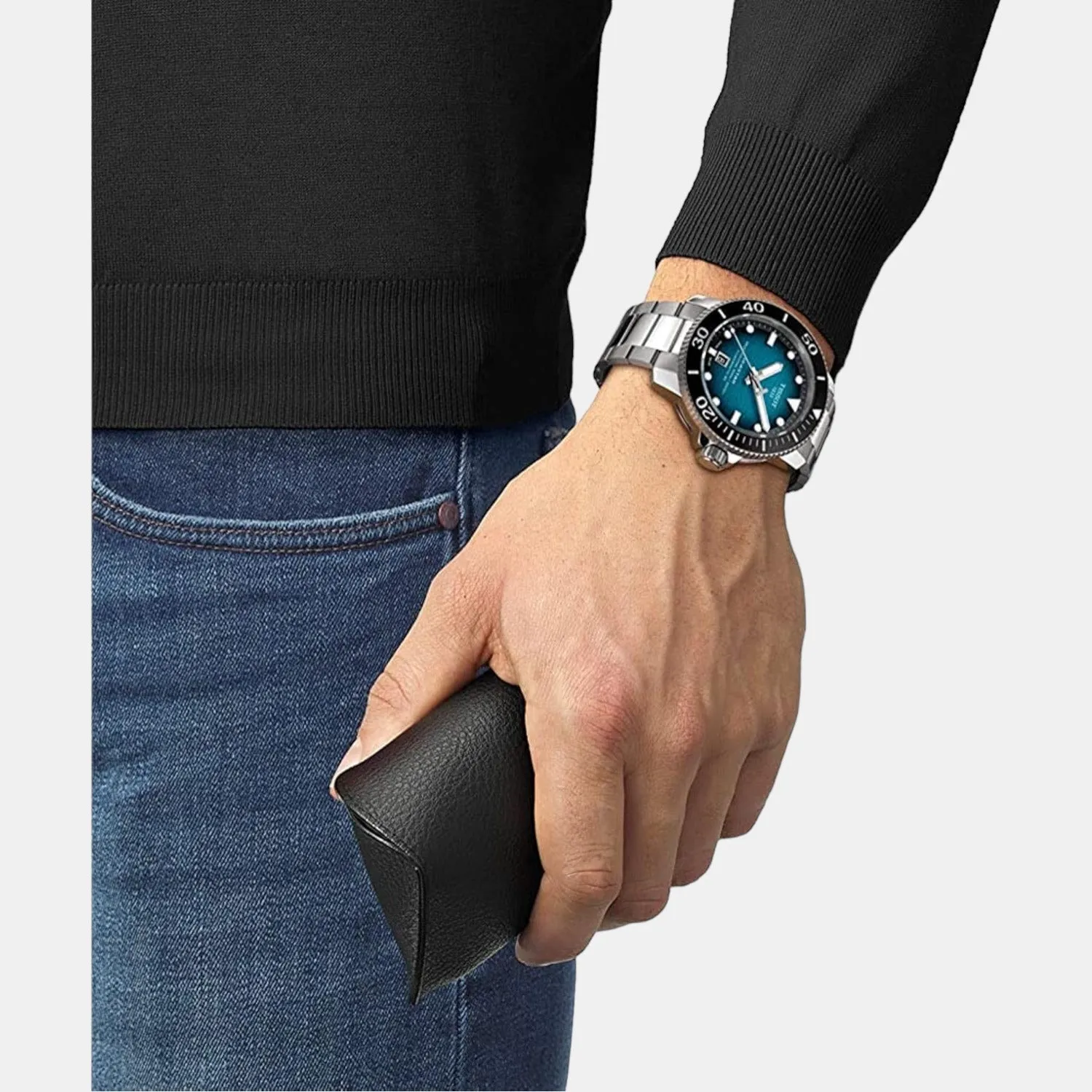 Seastar Men Automatic Stainless Steel Watch T1206071104100