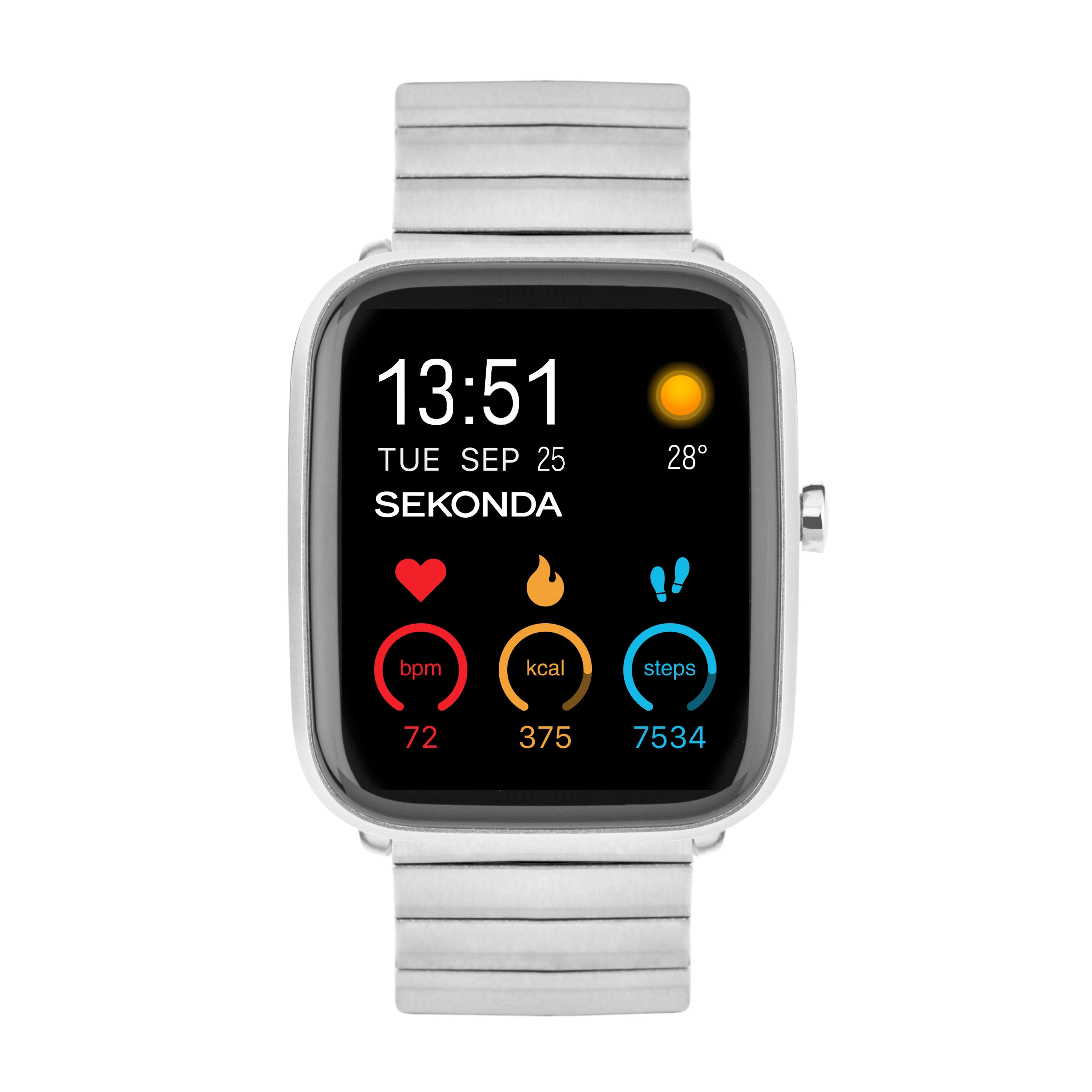 Sekonda Smart Motion  LCD Silver Watch - SK30221