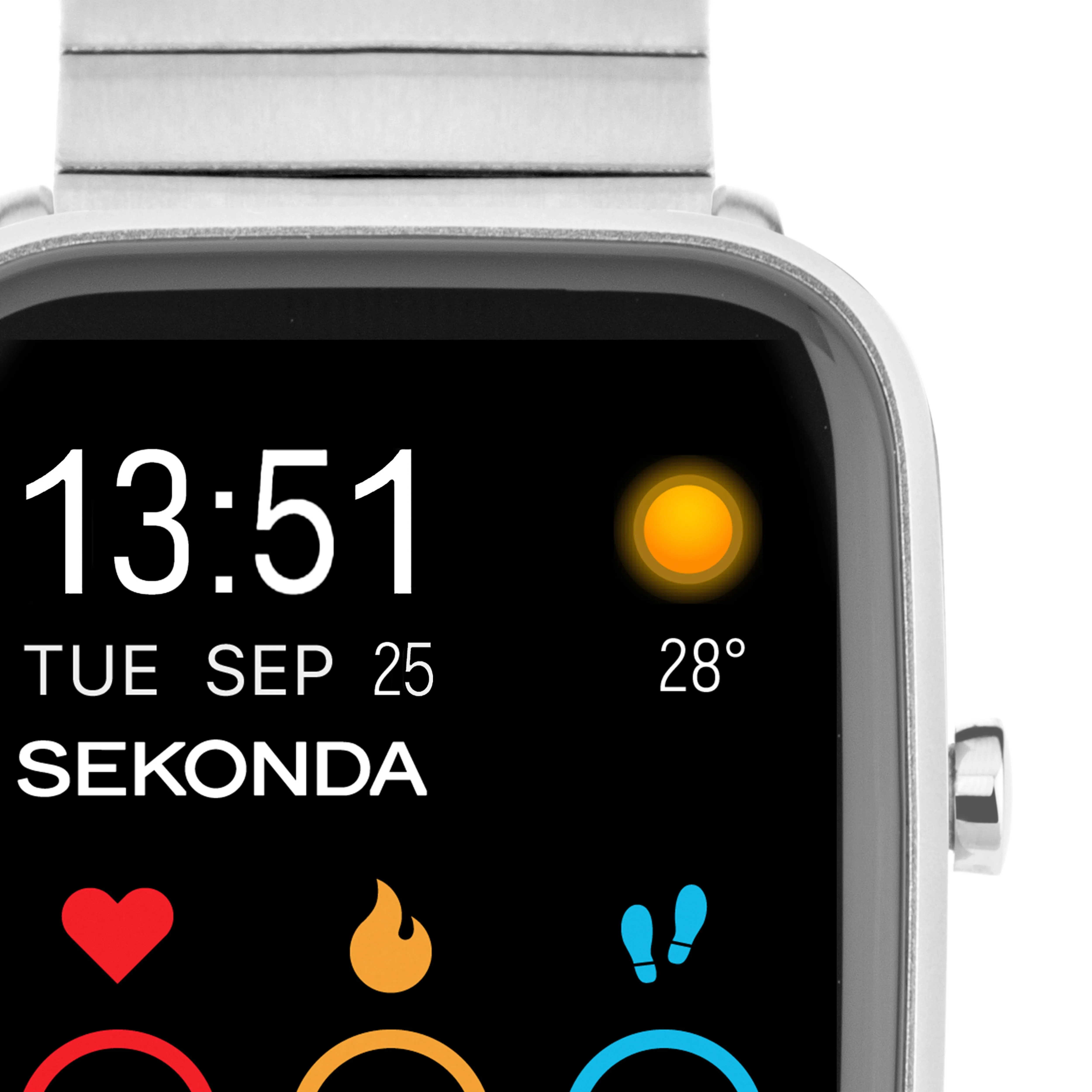 Sekonda Smart Motion  LCD Silver Watch - SK30221