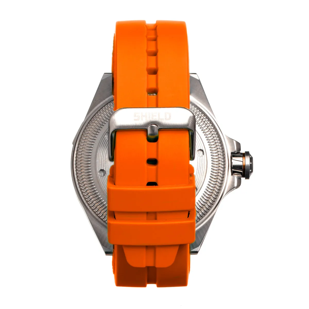Shield Vessel Strap Watch w/Date