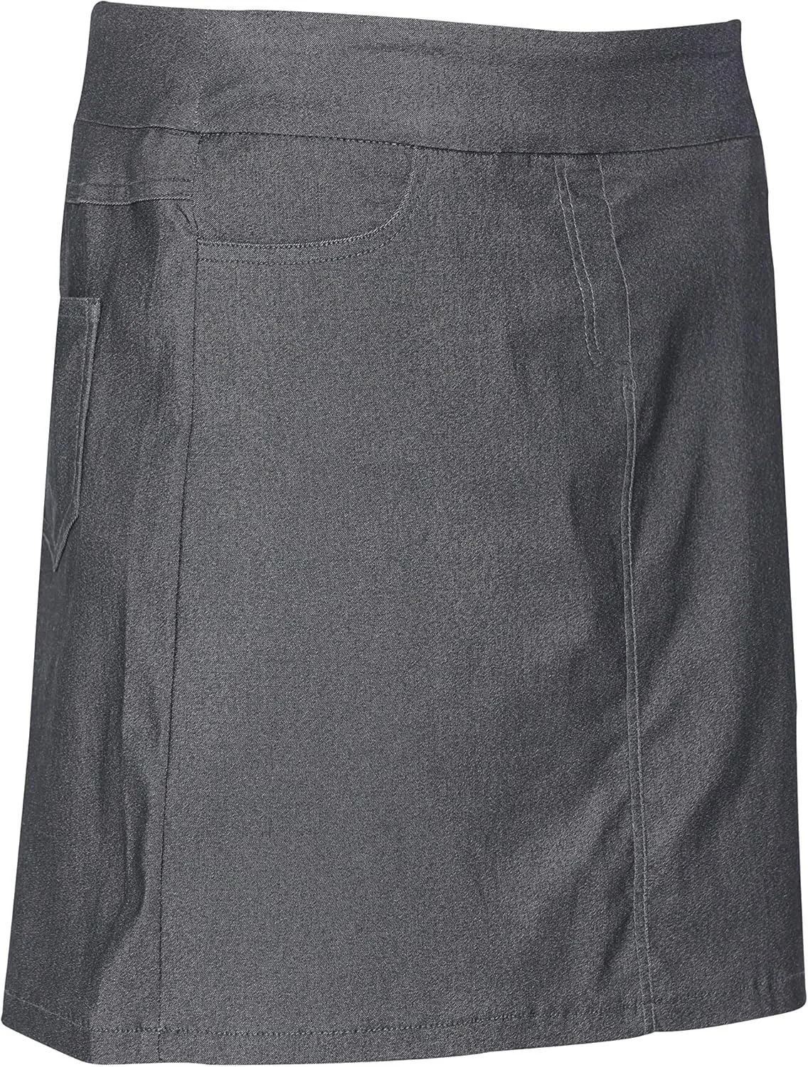 SLIM-SATION Women's Golf Wide Band Pull On Skirt with Real Pockets