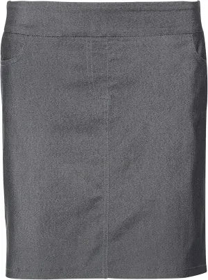 SLIM-SATION Women's Golf Wide Band Pull On Skirt with Real Pockets