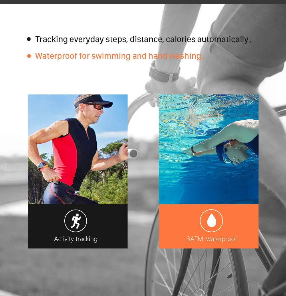 SMA - TIME Bluetooth Sports Waterproof Smart Watch for Android & IOS