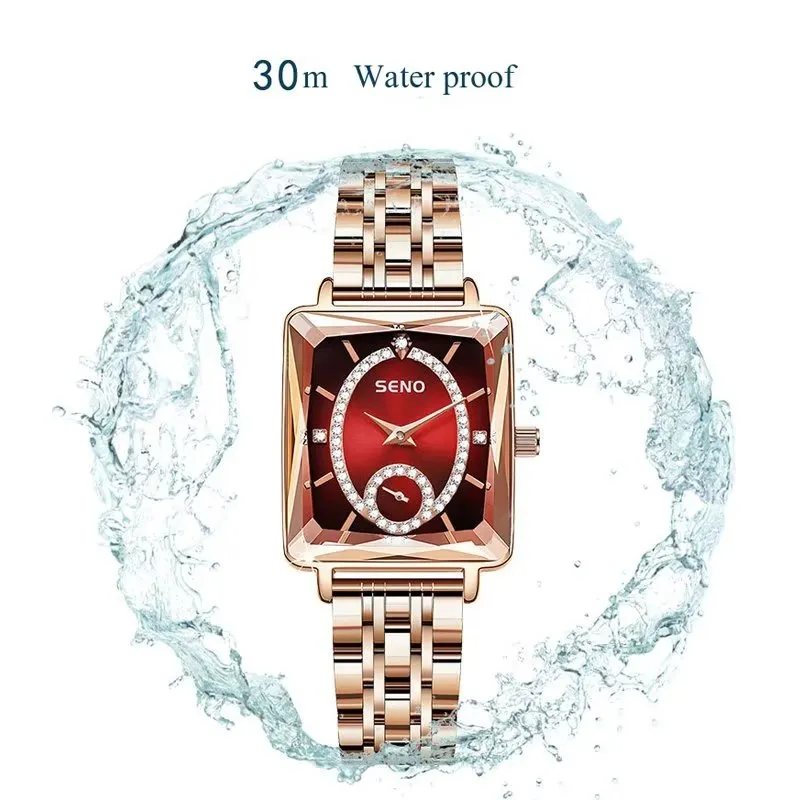 Squarify Fashionable 29.5MM Dial Student Watch