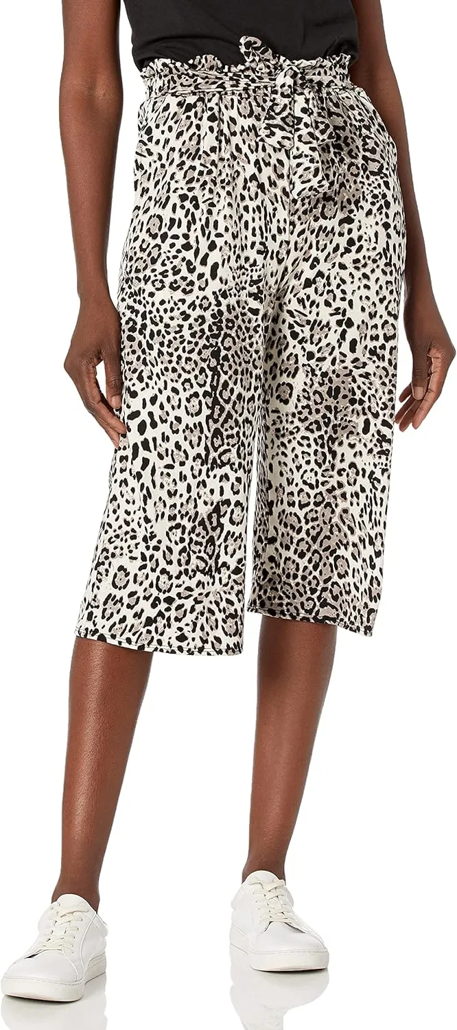 Star Vixen Women's Wide Leg Cropped Pants
