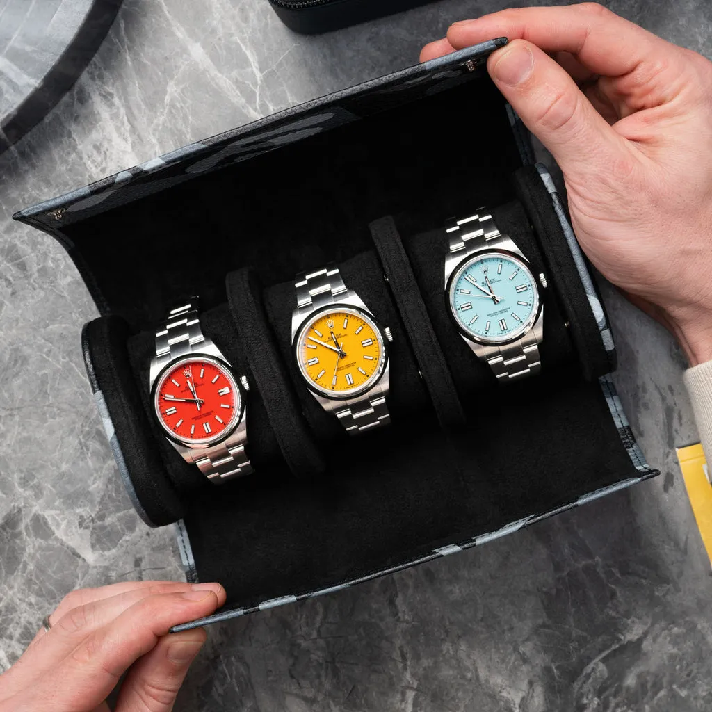 Stealth Camo Watch Roll – Three Watches